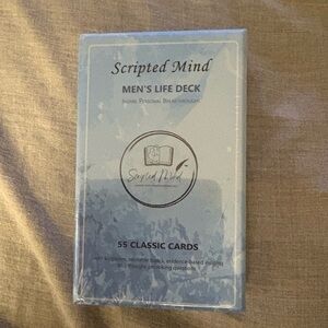 Scripted Mind Men's Life Deck
Motivational and spiritual daily affirmations